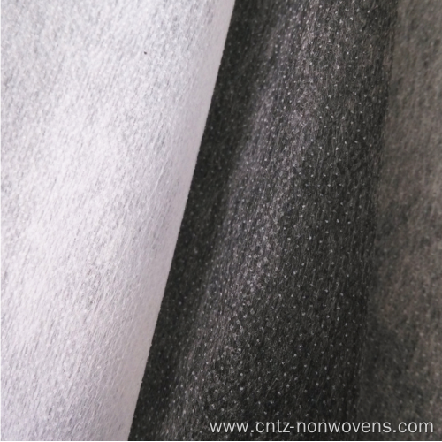 PES single dot garment adhesive nonwoven fusing interlining